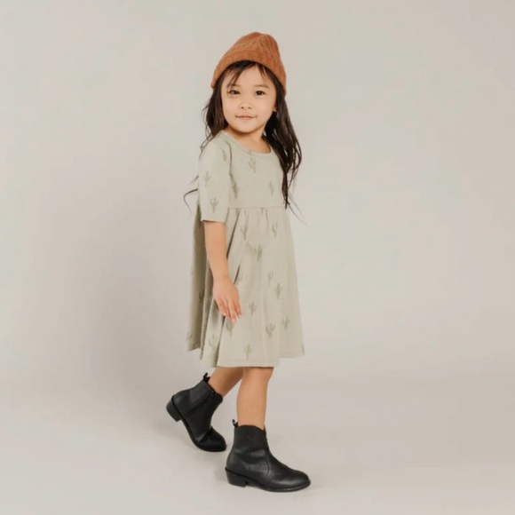 Rylee + Cru cactus dress and bloomers set - Picture 2 of 8